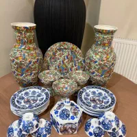 کلی ظروف فرانسه و ژاپنی قدیمی