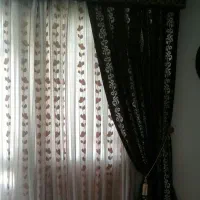 چهار عدد کنار پرده کاملا نو وجدید|پرده، رانر، رومیزی|فامنین, |دیوار