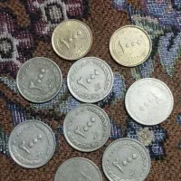 فروش سکه ۵۰۰ و ۲۰۰ تومنی|کلکسیون سکه، تمبر، اسکناس|تبریز, |دیوار