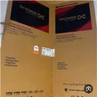 کارتن تلویزیون و یخچال ساید دوو