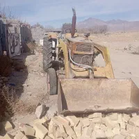 تراکتور رومانی بیلدار|خودرو سنگین|بافت, |دیوار