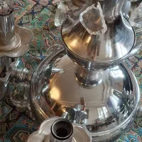 لوستر ۴ شاخه استیل|لوستر و چراغ آویز|تهران, جردن|دیوار