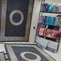 گلیم ۶متری دودی طرح ورساچ