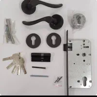 دستگیره و قفل درب اتاق و سرویس|مصالح و تجهیزات ساختمان|رشت, رودباری|دیوار