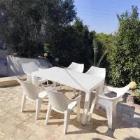 مبل میز و صندلی پلاستیکی حصیر بافت رستوران باغی|کافیشاپ و رستوران|دزفول, |دیوار