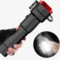 چراغ قوه/ اضطراری ۸ کاره Torch/ضدآب/ پاوربانک/ چکش|کوهنوردی و کمپینگ|تهران, تجریش|دیوار