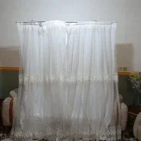 پرده سفید خورموج|پرده، رانر، رومیزی|خورموج, |دیوار