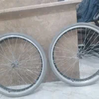 یک جفت چرخ عقب ویلچر|آرایشی، بهداشتی، درمانی|مشهد, بالا خیابان|دیوار