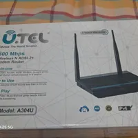 مودم یوتل A304u با قابلیت Adsl+|مودم و تجهیزات شبکه|یزد, |دیوار