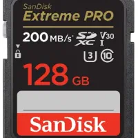 کارت SDXC سندیسک Extreme Pro V30 U3 200MB/s 128GB|دوربین عکاسی و فیلمبرداری|اصفهان, شهید رجایی|دیوار