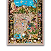 فرش فرشینه روفرشی پادری|فرش|رشت, گلباغ نماز|دیوار