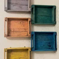 باکس دکوری چوب