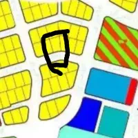 زمین شهرک قاضی پلاک ۱۲۴  متراژ ۱۶۴ متر