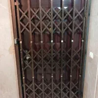 درب اکاردیونی حفاظ جوشکاری نرده گلبهار|مصالح و تجهیزات ساختمان|گلبهار, شهر جدید گلبهار|دیوار