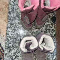 چکمه دخترانه دو جفت|کفش و لباس بچه|همدان, |دیوار