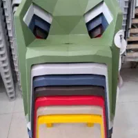 صندلی سه بعدی شرکت پولاد|میز و صندلی غذاخوری|کرمانشاه, |دیوار