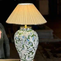 آباژور رو میزی گل ومرغ|چراغ خواب و آباژور|ری, صالح‌آباد شرقی|دیوار