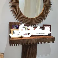 آینه کنسول چوبی خاص|بوفه، ویترین، کنسول|تهران, تهرانپارس شرقی|دیوار