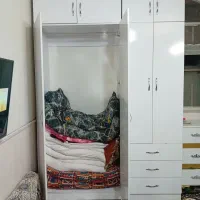 کمد دیواری پیش ساخته ام دی اف|جاکفشی، کمد، دراور|قم, سراجه (۱۵ خرداد)|دیوار