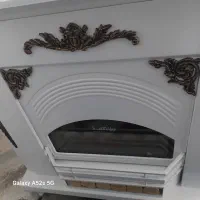 بخاری طرح شومینه|بخاری، هیتر، شومینه|برازجان, |دیوار