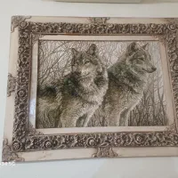 ۲ عدد تابلو|تابلو فرش|فولادشهر, C1|دیوار