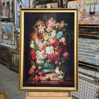 روز حمل و نقل ، شب یلدا|تابلو فرش|رشت, سلیمانداراب|دیوار