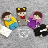 عروسک انگشتی نمدی|اسباببازی بچه|قم, امامزاده ابراهیم|دیوار