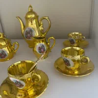 قهوه خوری دنسی طلایی قدیمی|کلکسیون اشیاء عتیقه|رودهن, |دیوار