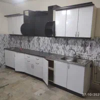 کابینت فلزی ورق سفید با سینک کامل|مصالح و تجهیزات ساختمان|مشهد, مصلی (کارمندان اول)|دیوار