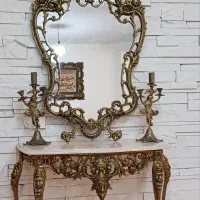 آینه و شمعدان