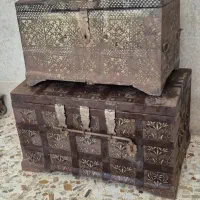 دو عدد صندوقچه قدیمی