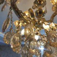 لوستر کریستالی|لوستر و چراغ آویز|مشهد, حسینآباد|دیوار