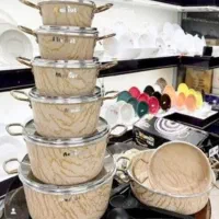 سرویس قابلمه ماموت مناسب جهزیه و اشپزخانه نسوز