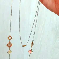 گردنبند طلا بلند ونکلیف زیبا با فاکتور فقط ۲ درصد|جواهرات|ری, دیلمان|دیوار
