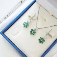نیم ست بابونه نقره کارگاه نقره سازی رضازاده کد3470|بدلیجات|تبریز, |دیوار