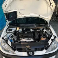 ۲۰۶ تیپ ۵ مدل ۹۶ سفید|خودرو سواری و وانت|جویبار, |دیوار