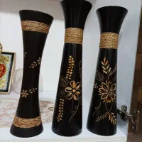 گلدان چوبی|صنایع دستی و سایر لوازم تزئینی|همدان, |دیوار