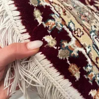 قالیچه گرد با قطر یک متر قرمز ترند|فرش|تهران, المهدی|دیوار