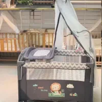 تخت کنار مادر با قابلیت تبدیل پارک