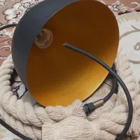 آویز کلاهی و کنفی و لامپ led