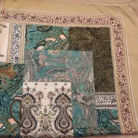 روسری ساتن ابریشم قواره بزرگ و انواع شالهای مجلسی