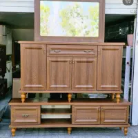 کنسول حصیر بامبو|بوفه، ویترین، کنسول|کرج, پیشاهنگی|دیوار