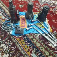جک ۳تن و۵تن اچار چرخ وزنجیر وقفل