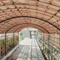 اجرای آلاچیق چوبی وریسمانی