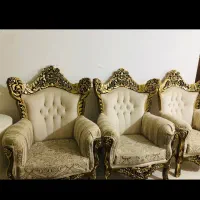 مبل سلطنتی|مبلمان خانگی و میز عسلی|سلمان‌شهر, |دیوار