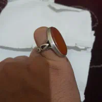 انگشتر نقره مردانه عقیق یمن اصل