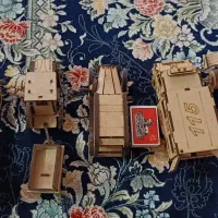 ماکت ماشین چوبی|مجسمه، تندیس، ماکت|کرمان, |دیوار