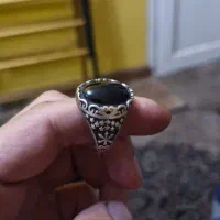 انگشتر نقره سنگ عقیق|جواهرات|تهران, تجریش|دیوار