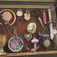 لوازم دکوری قدیمی چوبی|کلکسیون اشیاء عتیقه|پردیس, فاز ۵|دیوار