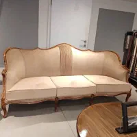ابزاری فرانسوی کاناپه روما دسته لگنی کلاف خام